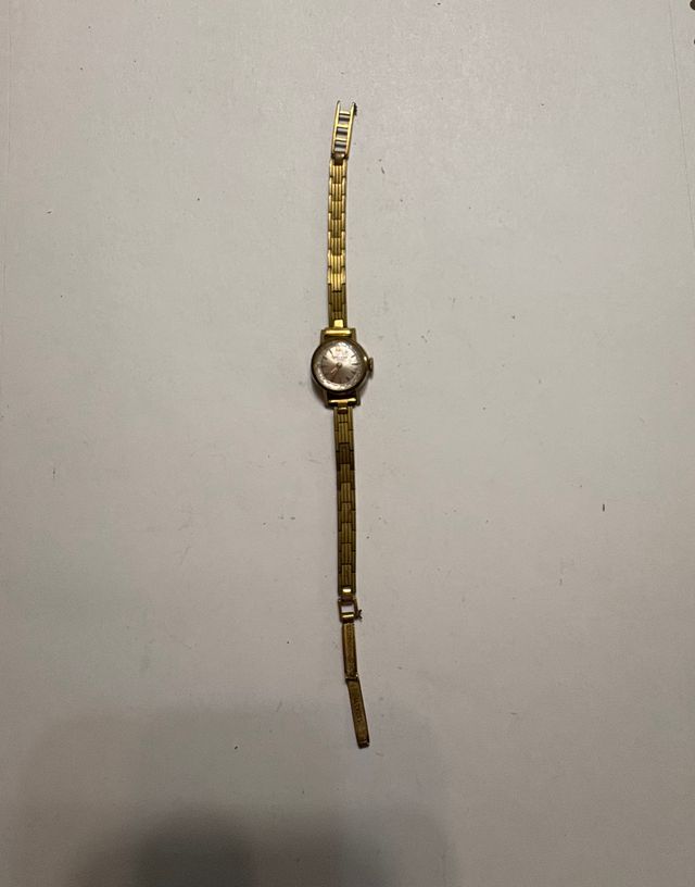 Reloj Suizo Vintage Dorado y Plateado