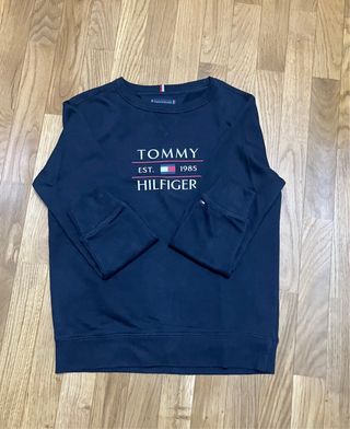 Sudadera Tommy Hilfiger Negra Talla 12