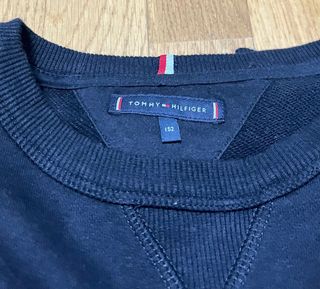 Sudadera Tommy Hilfiger Negra Talla 12