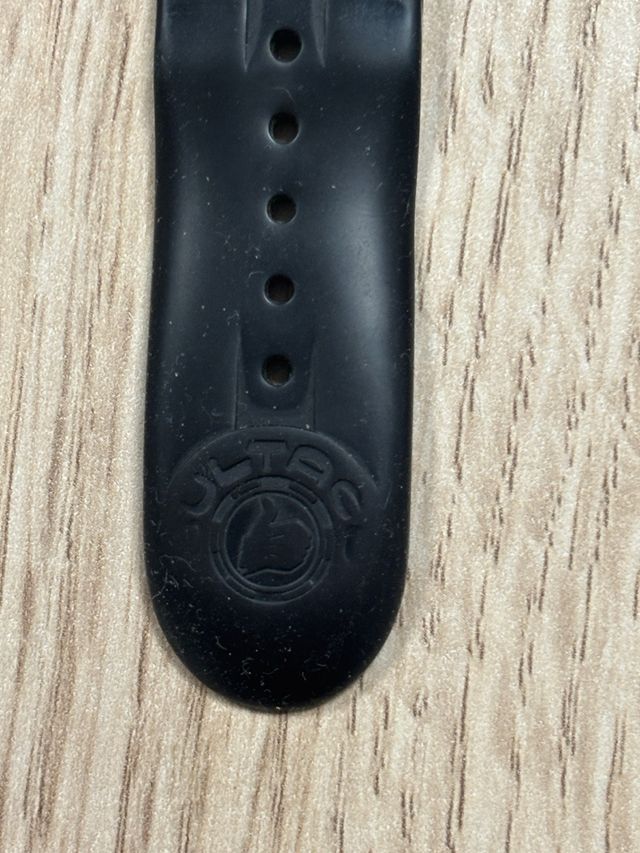 Reloj Bultaco Cronógrafo Negro/Plata sin funcionar