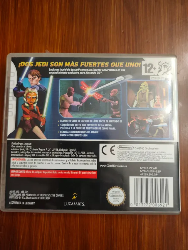 Star Wars: La Alianza Jedi Nintendo DS