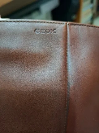 Botas Geox altas piel marrón talla 42