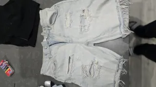 Tejano Roto Desgastado