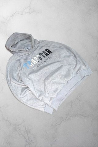 Felpa Trapstar Grigia Multicolor Taglia M