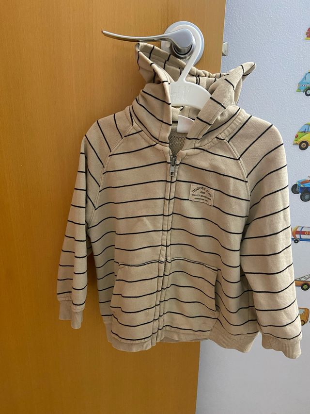 Sudadera Zara Rayas 18-24m (92cm)