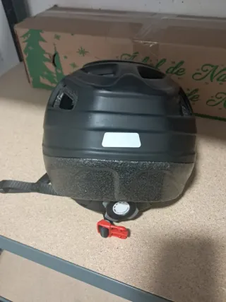 Casco Bicicleta Niño Rockrider Negro