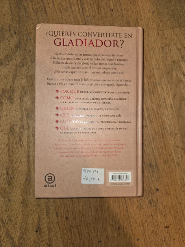 Gladiador: El manual del guerrero romano