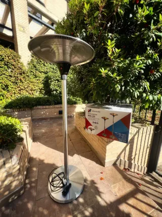 Calefactor seta Haverland dorado