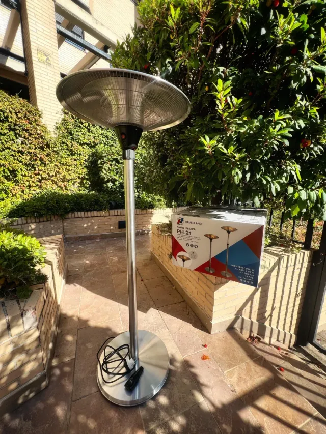 Calefactor seta Haverland dorado