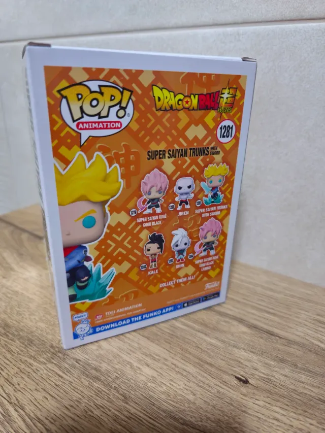 Funko Pop Dragon Ball Super Trunks Super Saiyan 12