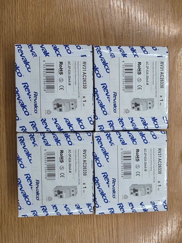 Interruptor Diferencial Revalco 2P 63A 30mA