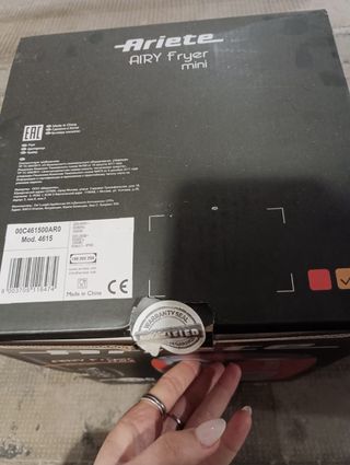 Friggitrice ad aria Ariete AIRY Fryer mini