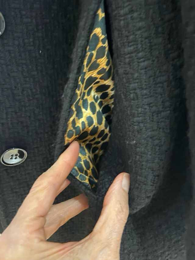 Abrigo Negro Dolce & Gabbana T M