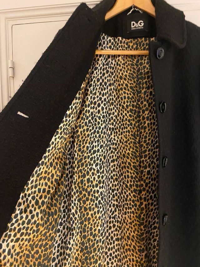 Abrigo Negro Dolce & Gabbana T M