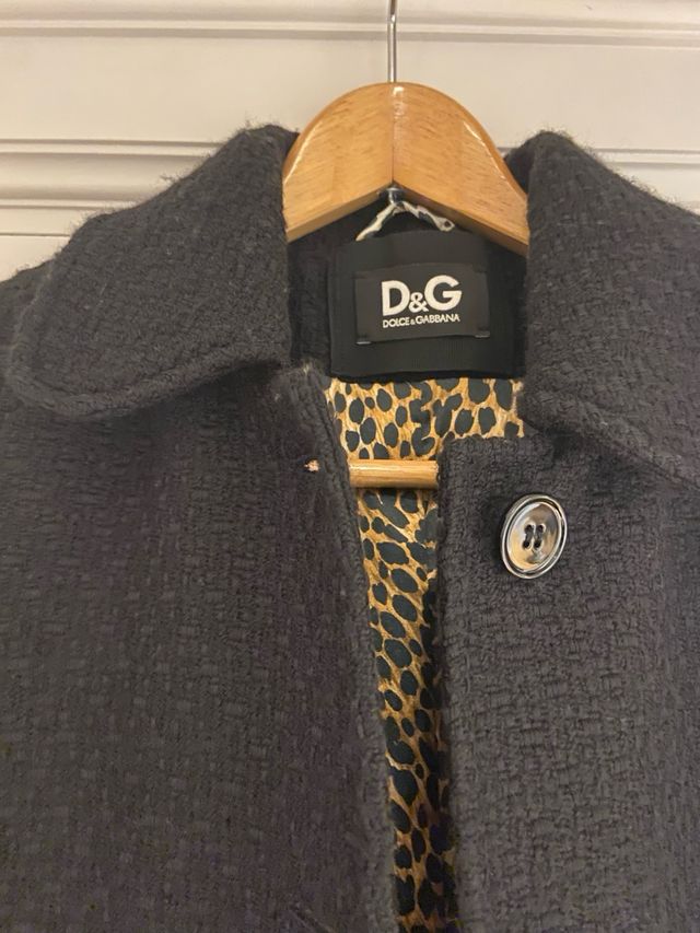 Abrigo Negro Dolce & Gabbana T M