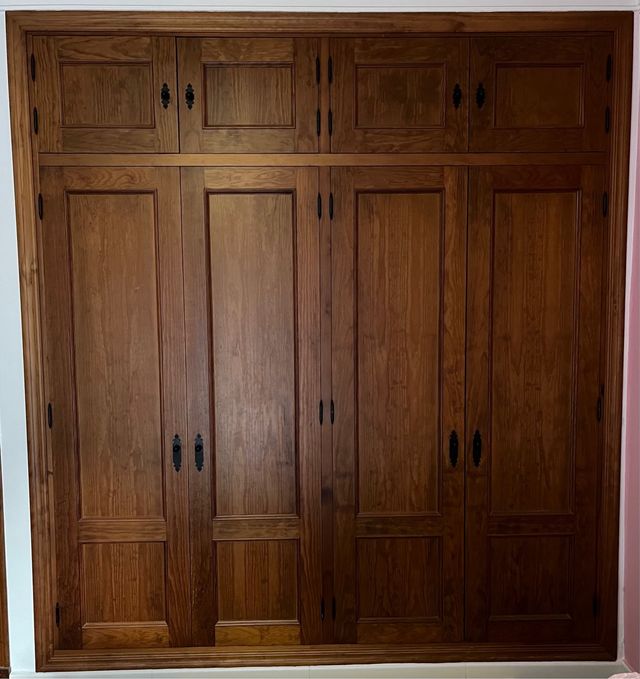 Puertas de armario madera de pino