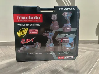 Kit Makota a batteria con asta, caricatore