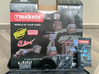 Kit Makota a batteria con asta, caricatore