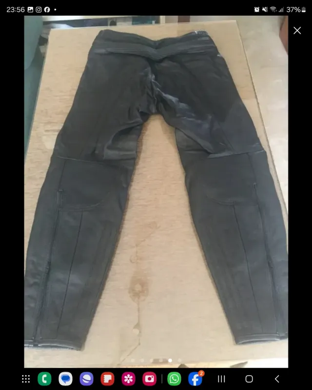 Pantalón Cuero Alpinestars Turismo Talla 54 XL
