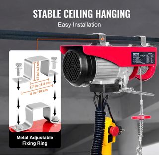 Polipasto Eléctrico VEVOR 600kg 1150W