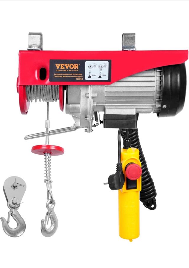 Polipasto Eléctrico VEVOR 600kg 1150W