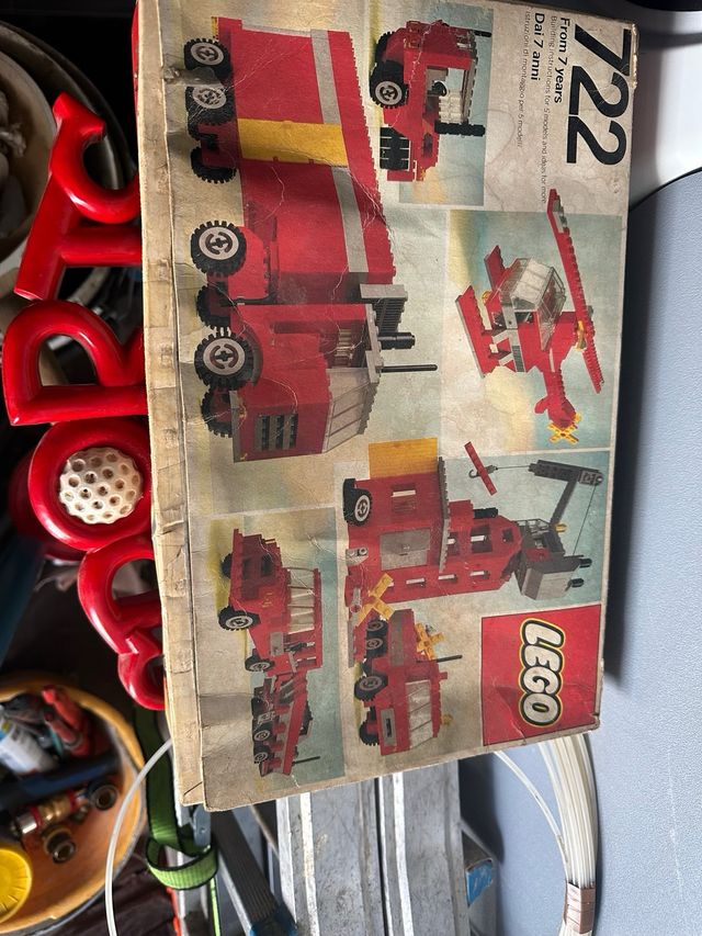 Lego Technic Auto Rossa