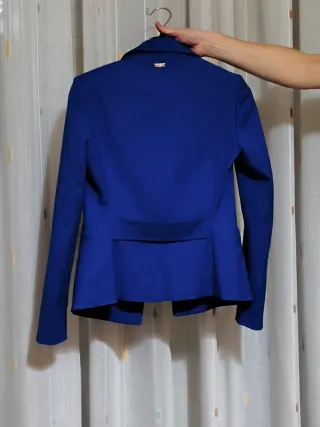 Giacca donna blu royal