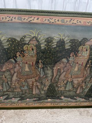 Cuadro vintage india