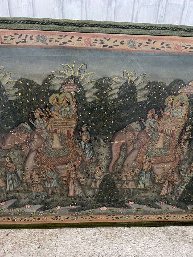 Cuadro vintage india