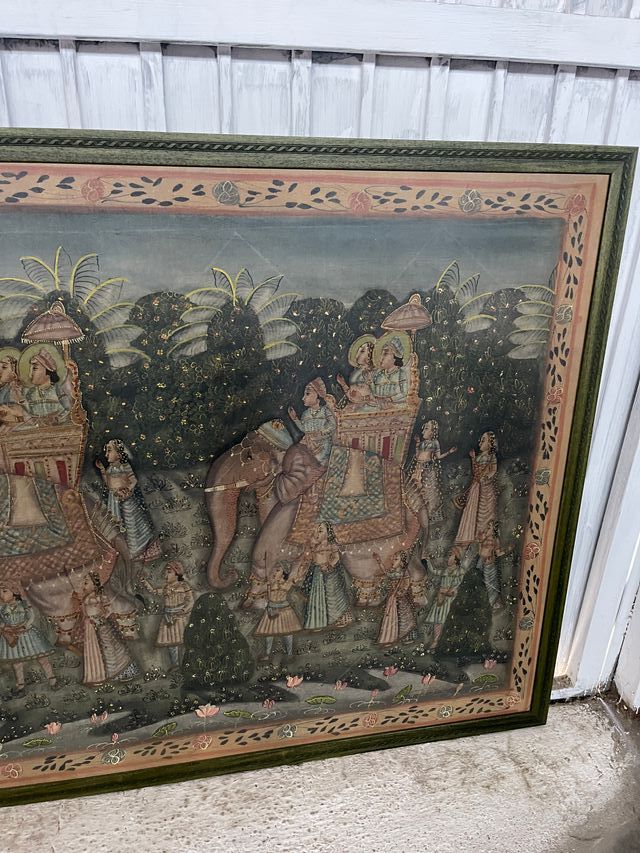 Cuadro vintage india