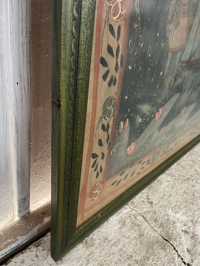 Cuadro vintage india