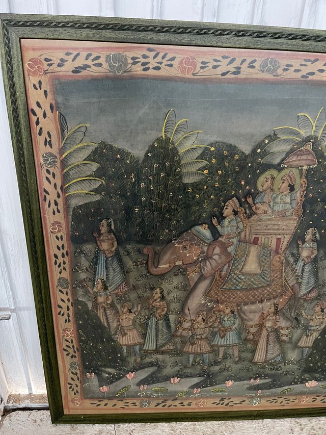 Cuadro vintage india