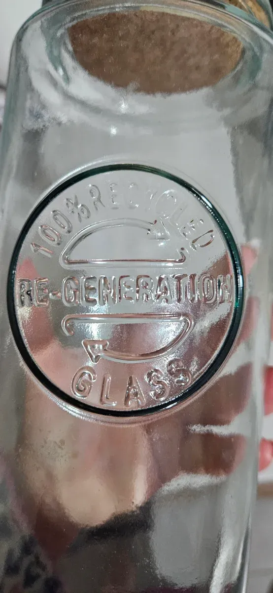 Barattolo in vetro con tappo in sughero