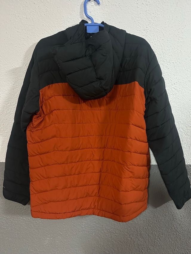 Chaqueta Columbia Negra y Naranja