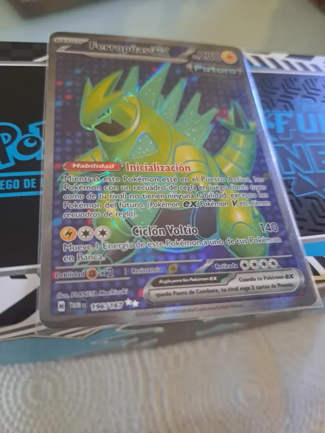 Carta Pokémon FerropúasEX (ES)