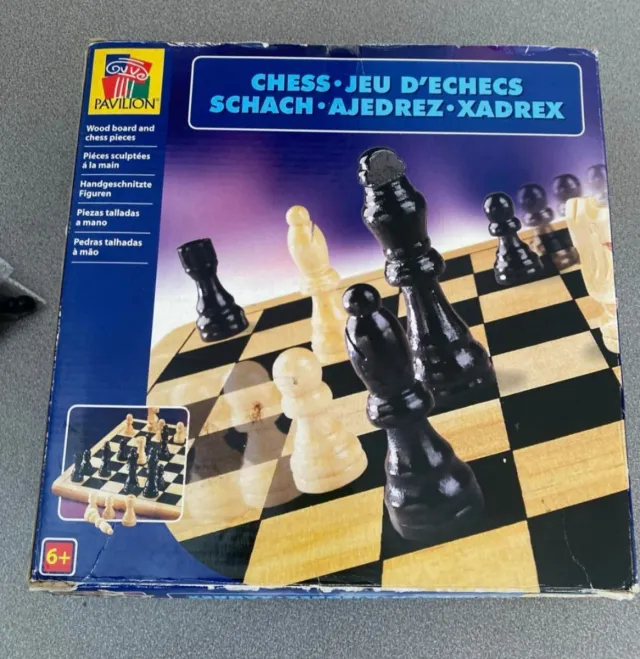 Juego de Ajedrez de Madera Pavilion