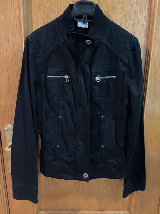 Chaqueta Zara Negra Mujer Talla M