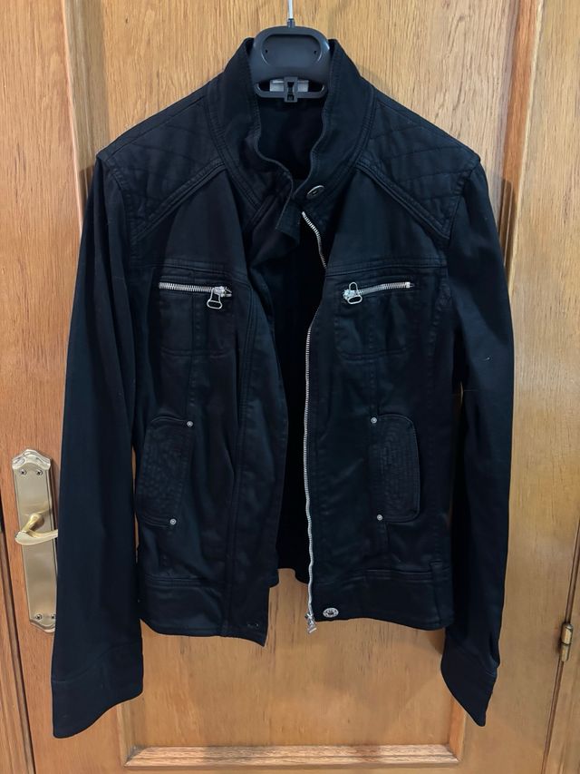 Chaqueta Zara Negra Mujer Talla M