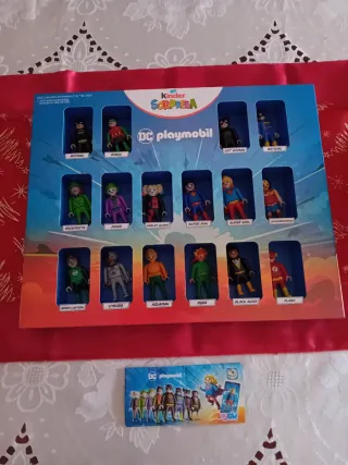 Collezione Kinder Sorpresa Playmobil DC Comics