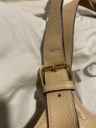 Bolso Tous Piel Grabada Beige