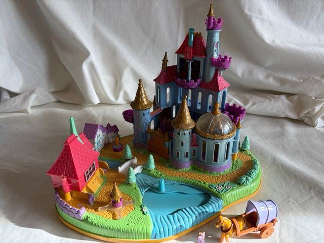 Polly Pocket La Bella y la Bestia Castillo