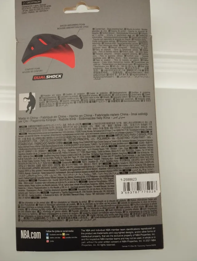 Coderas NBA Junior Tarmak Talla 1