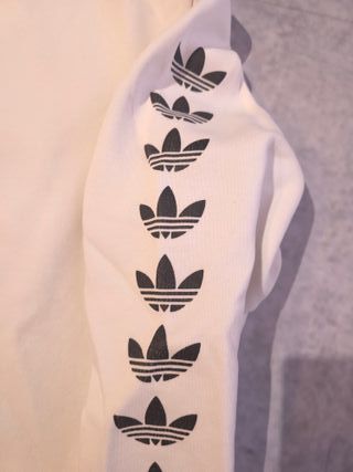 Sudadera Adidas Blanca Talla S
