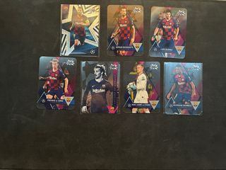 Cromos FC Barcelona Topps Crystal
