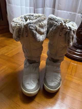 Botas de nieve Aprés-Ski con pelo