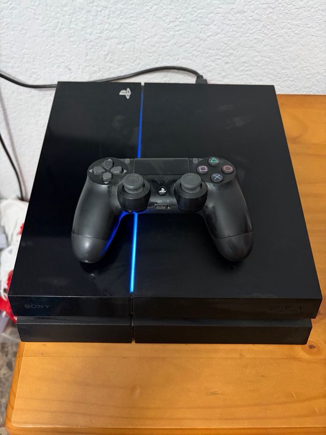 PS4 (Playstation 4) Negra + Mando + Hogwarts Legac