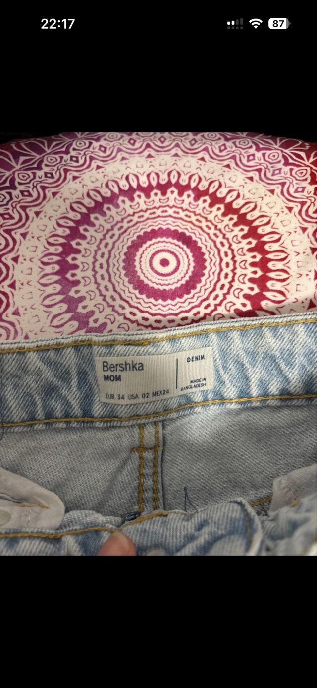 Vaqueros desgastados azules