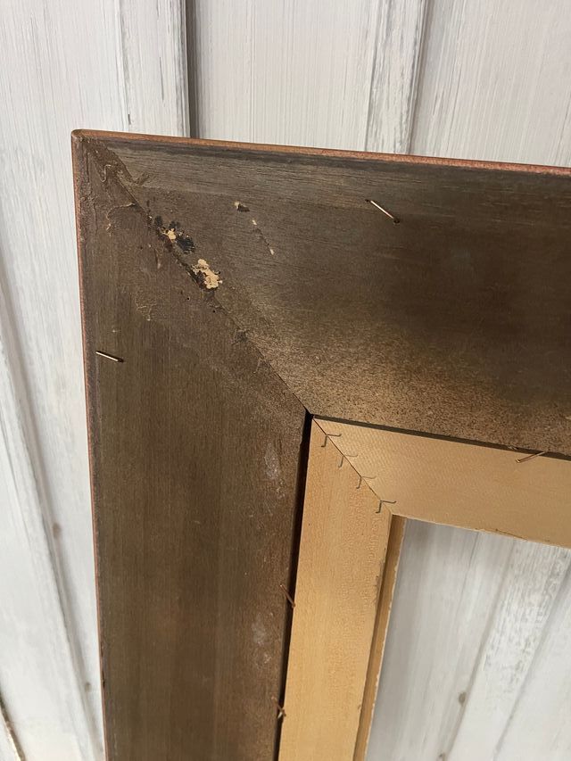 Marco antico in legno massello