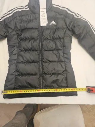 Giacca piumino Adidas donna nera