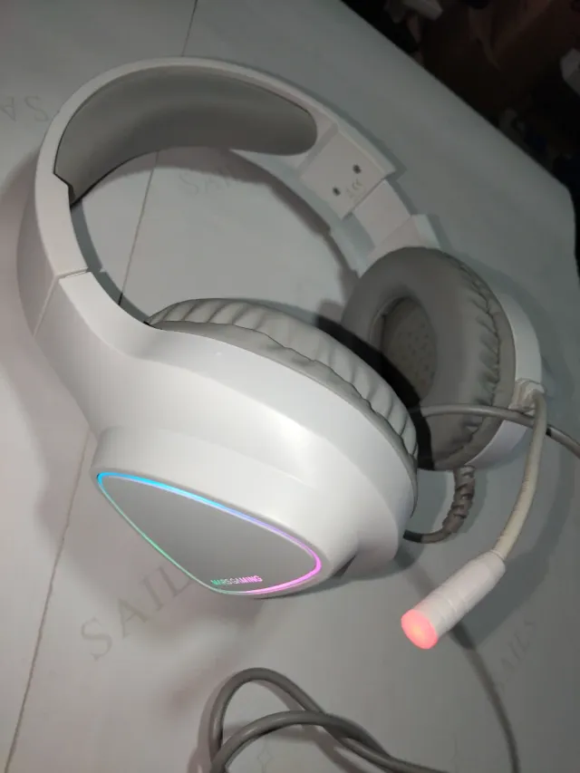 Auriculares Gaming Blancos MARSGAMING